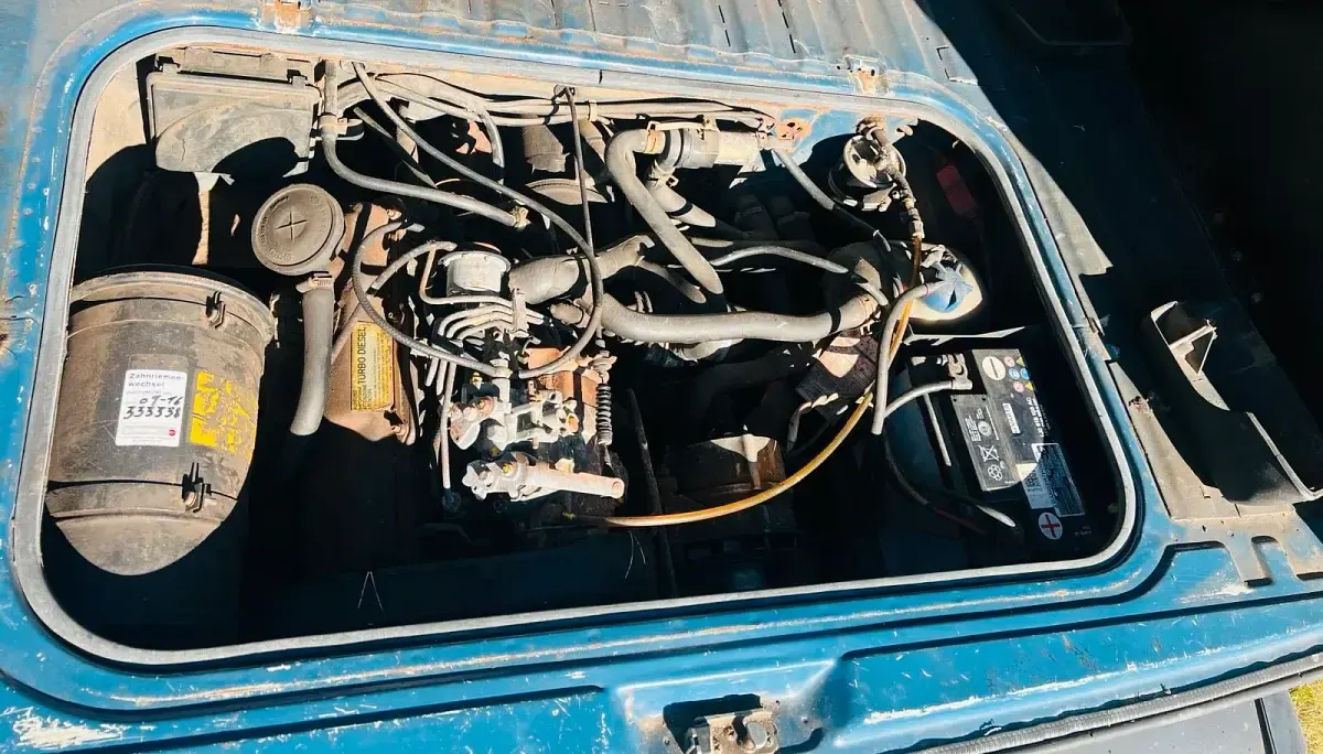 Gebraucht VW T3 69 PS (50 kW) 1988 Blau Van