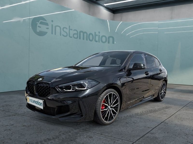 Schwarz Gebraucht 2024 BMW 128 M Sport Limousine | 37.640 € (Fairer Preis) - Bild 1/3