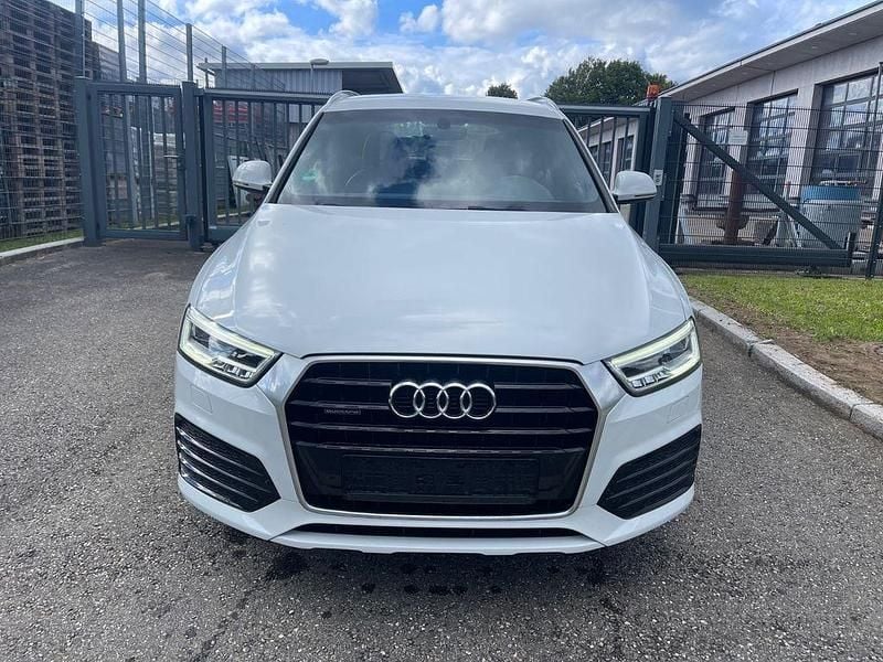Weiß Gebraucht 2017 Audi Q3 S-Line SUV | 16.999 € (Guter Preis) - Bild 1/4