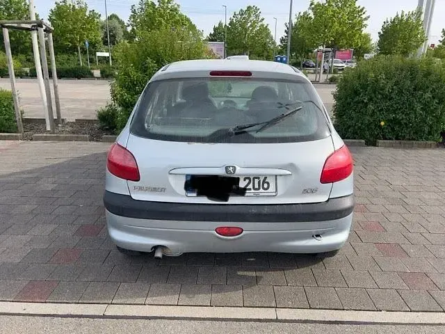 Gebraucht Peugeot 206 75 PS (55 kW) 2001 Blau Limousine