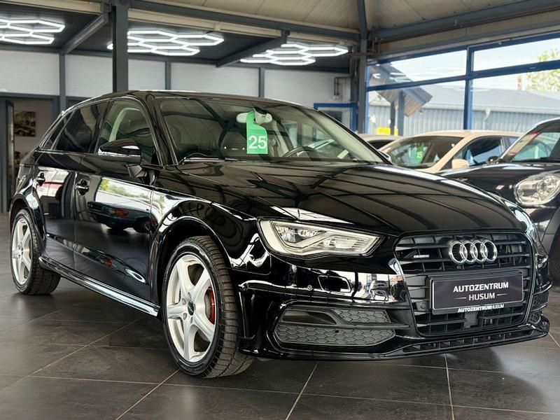 Schwarz Gebraucht 2014 Audi A3 Sportback Ambiente Limousine | 11.990 € (Superpreis) - Bild 1/2
