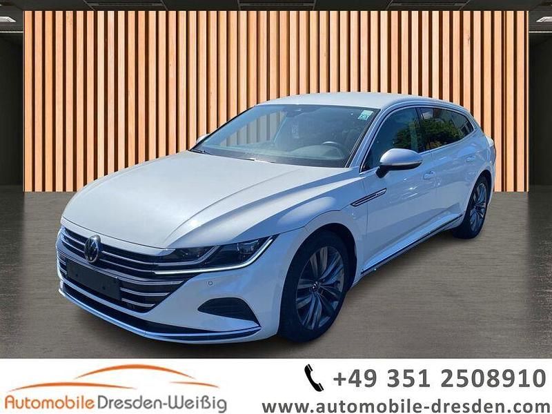 Weiß weiß (metallic) Gebraucht 2023 VW Arteon Elegance Kombi | 29.980 € (Superpreis) - Bild 1/3