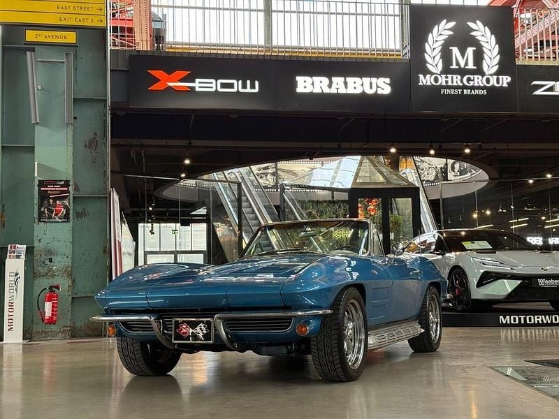 Gebraucht Corvette Stingray 364 PS (267 kW) 1964 Blau Cabrio
