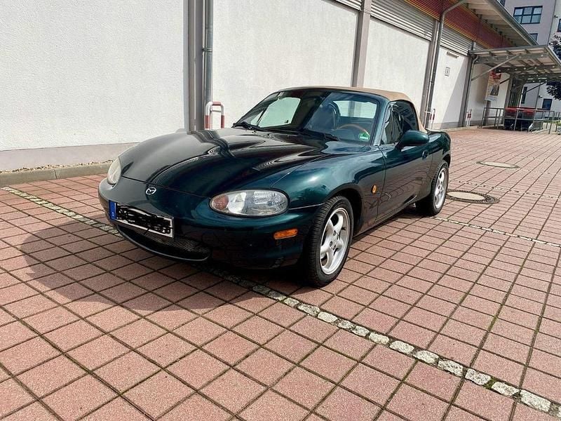 Gebraucht Mazda MX5 110 PS (80 kW) 2000 Grün Cabrio