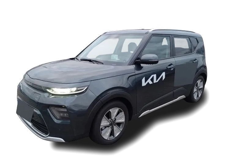 Grau Gebraucht 2023 Kia Soul EV Inspiration SUV | 37.449 € (Teuer) - Bild 1/4