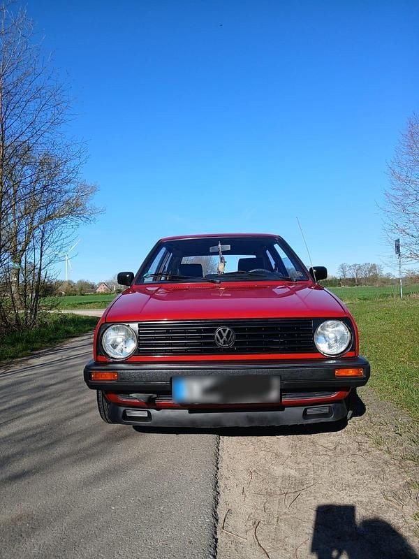Gebraucht VW Golf II 70 PS (51 kW) 1990 Rot Kleinwagen