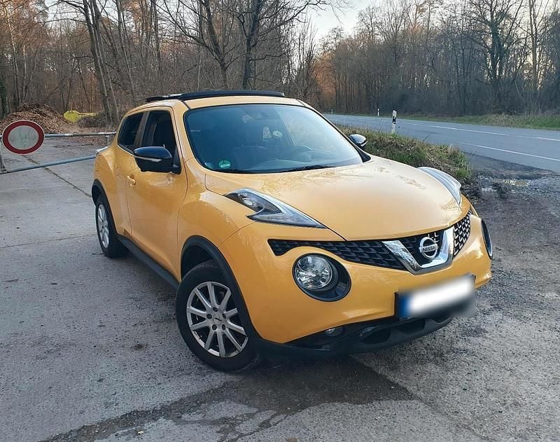 Gebraucht Nissan Juke 115 PS (84 kW) 2014 Gelb SUV