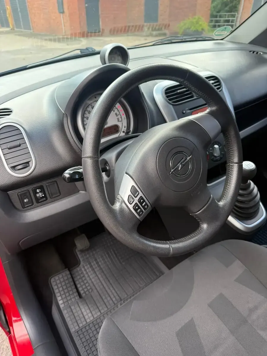 Gebraucht Opel Agila 2008 Rot Kleinwagen
