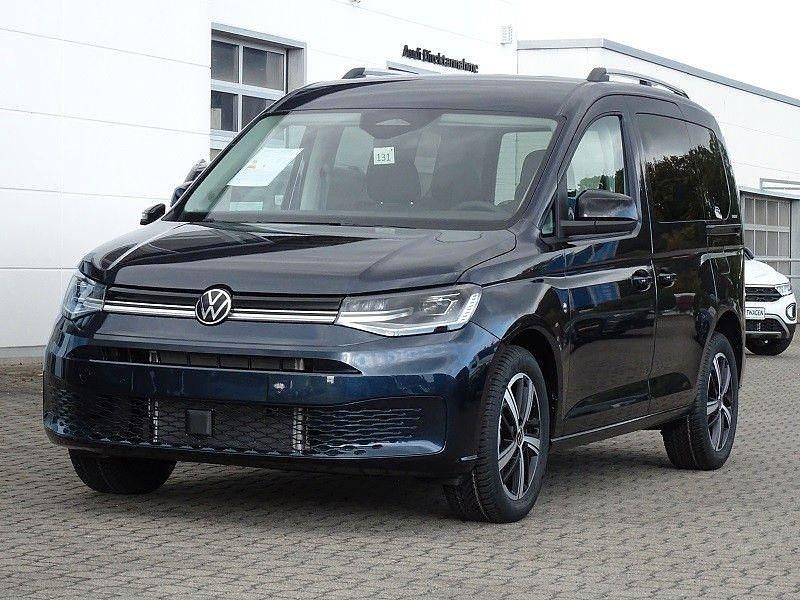 Neu VW Caddy 122 PS (89 kW) 2025 Blau Van / Kleinbus
