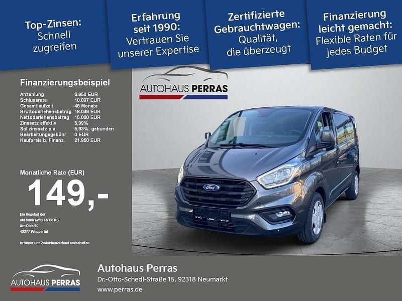 Gebraucht Ford Transit Custom Trend 131 PS (96 kW) 2020 Magneticgrau Kombi