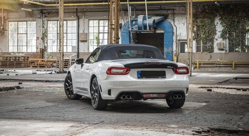 Gebraucht Abarth 124 Spider 170 PS (125 kW) 2017 Weiß Cabrio