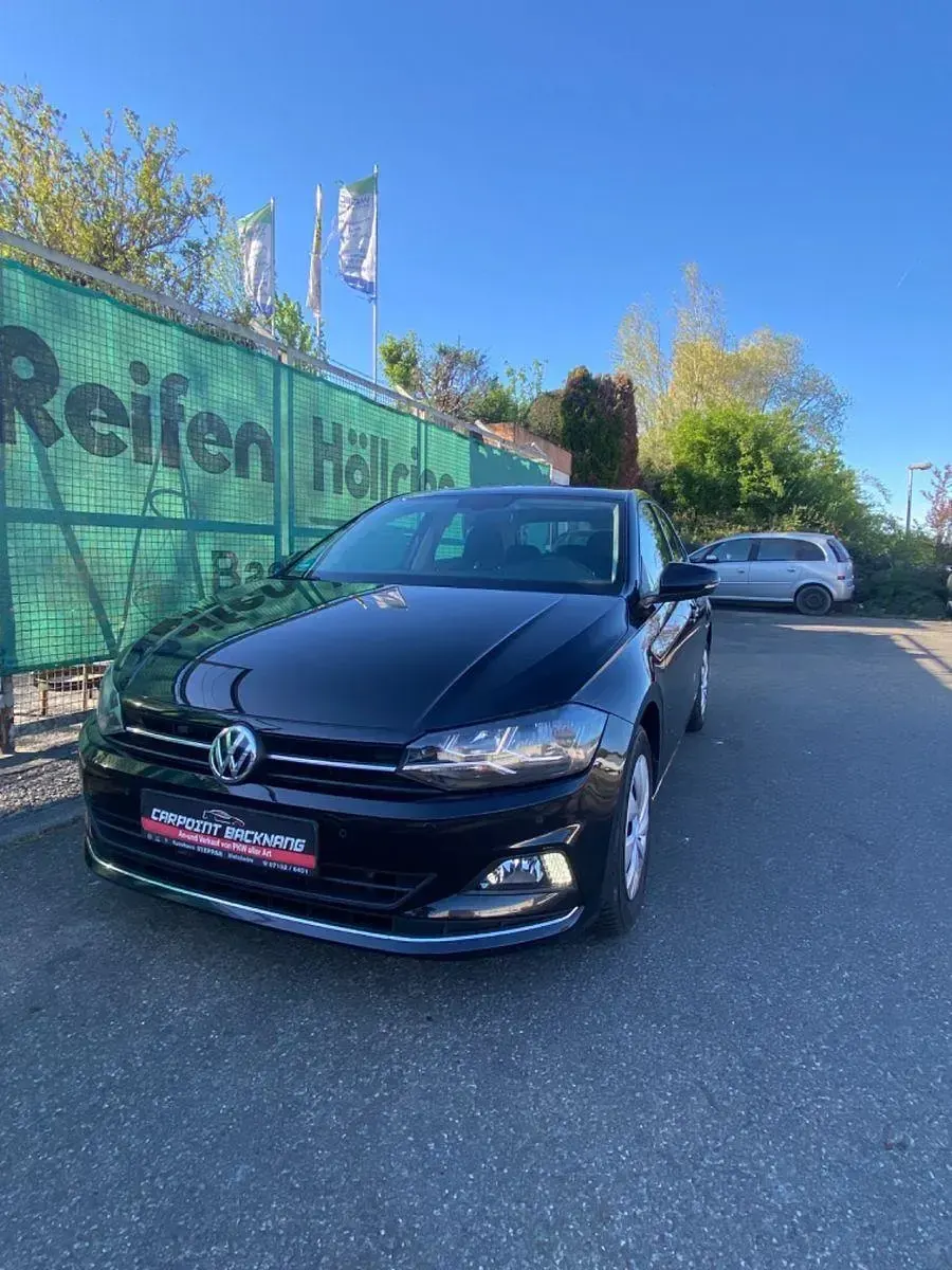 Gebraucht VW Polo Highline 95 PS (69 kW) 2019 Schwarz Kleinwagen