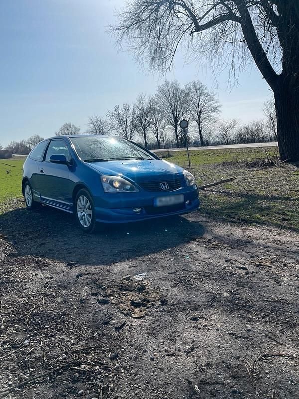 Gebraucht Honda Civic 110 PS (80 kW) 2004 Blau Kleinwagen