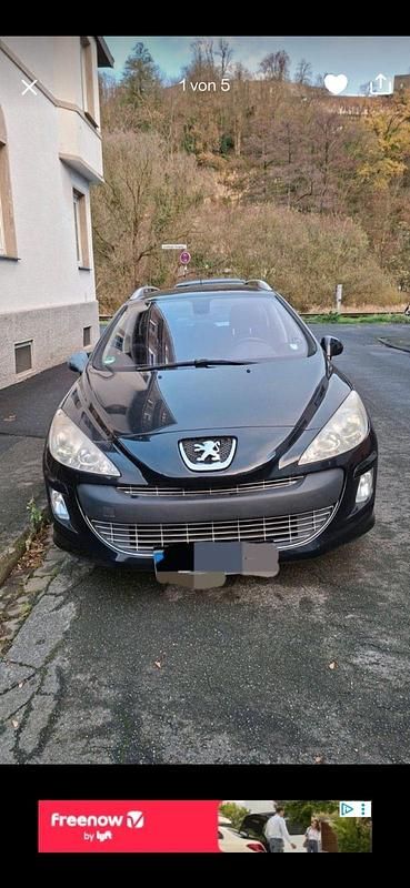 Schwarz Gebraucht 2008 Peugeot 308 SW Kombi | 3.000 € (Fairer Preis) - Bild 1/4