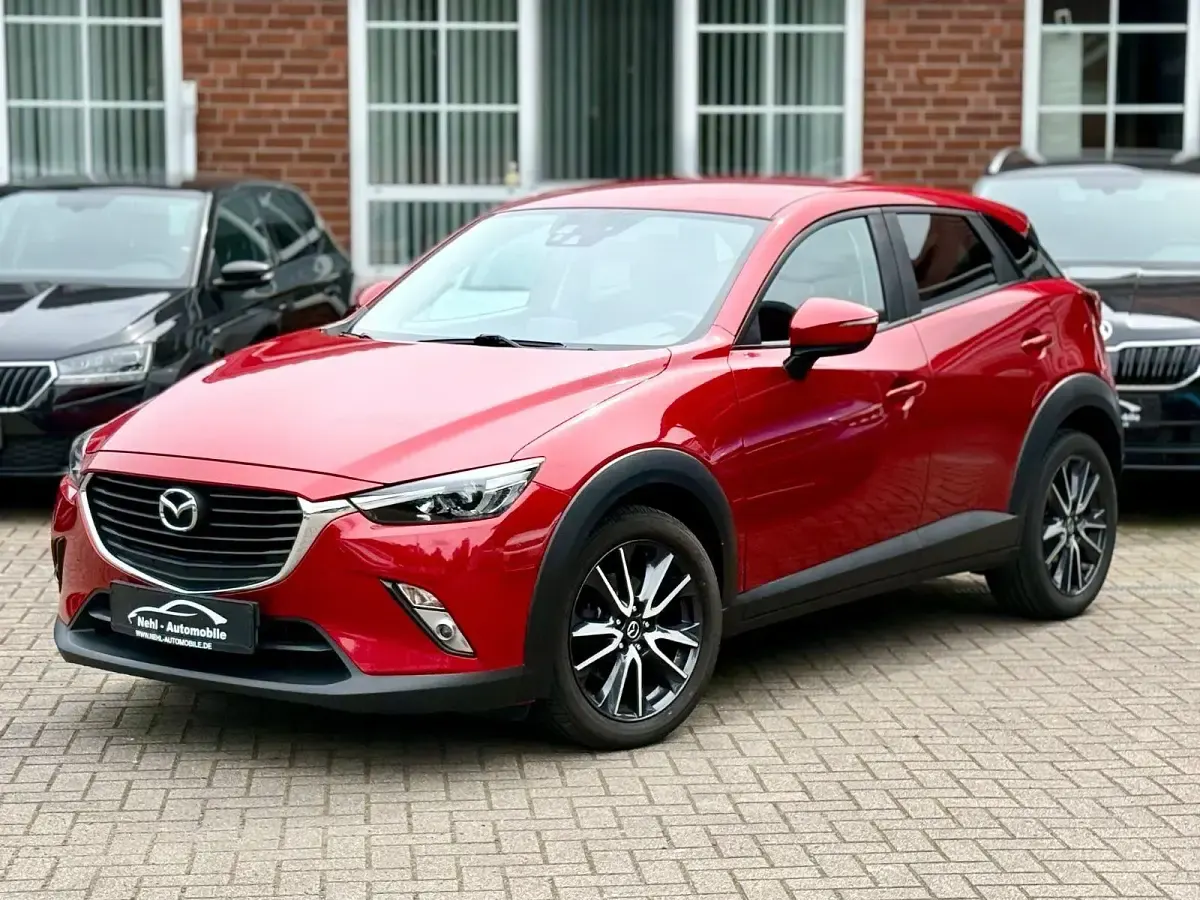 Gebraucht Mazda CX-3 Exclusive-Line 105 PS (77 kW) 2016 Rot SUV