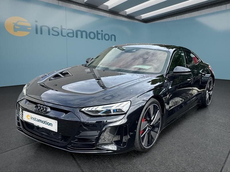 Schwarz Gebraucht 2023 Audi e-tron GT quattro Limousine | 79.499 € (Fairer Preis) - Bild 1/4