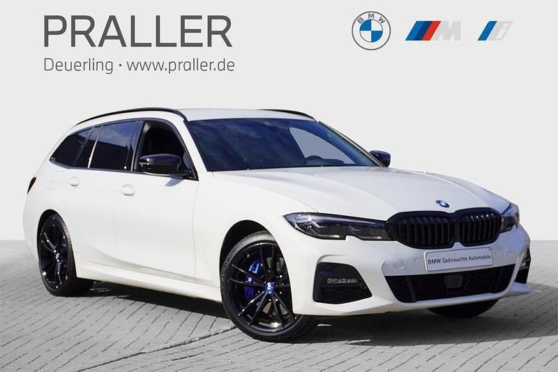 Alpinweiß uni Gebraucht 2022 BMW 330e M Sport Kombi | 35.900 € (Fairer Preis) - Bild 1/4