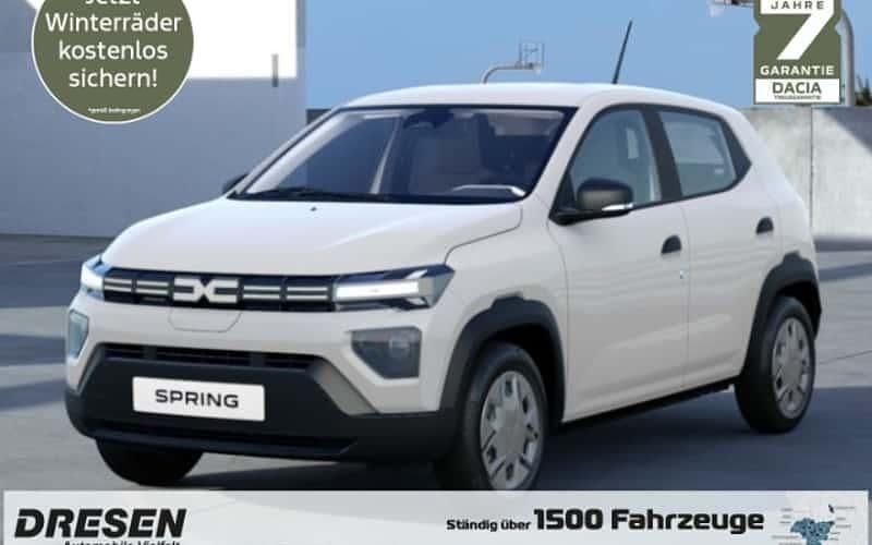 Weiss Neu 2025 Dacia Spring Essentiel Kleinwagen | 14.390 € (Guter Preis) - Bild 1/4
