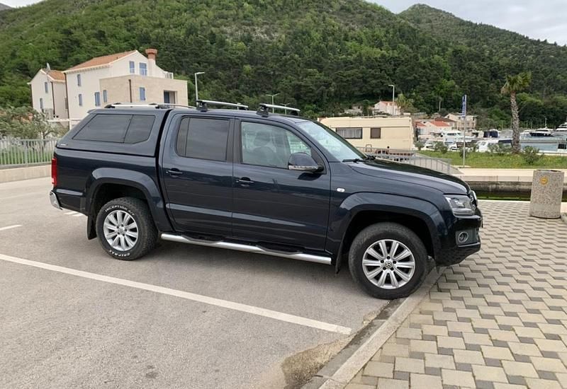 Blau Gebraucht 2015 VW Amarok Abholung | 28.500 € - Bild 1/4