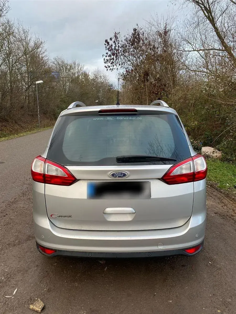 Gebraucht Ford Grand C-Max Trend 116 PS (85 kW) 2010 Silber Van / Kleinbus