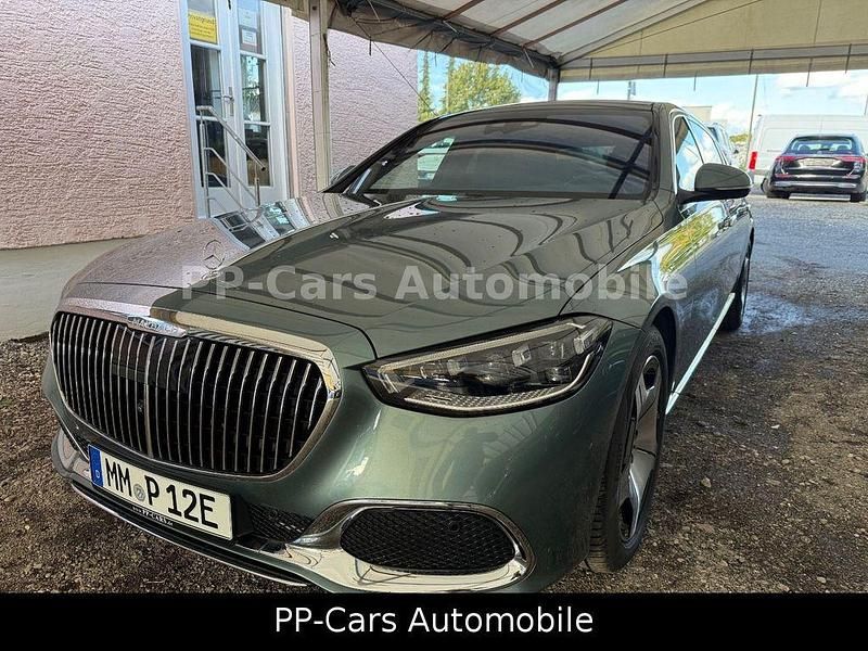 Verdesilbermet. Gebraucht 2024 Mercedes S580 Limousine | 152.999 € - Bild 1/4