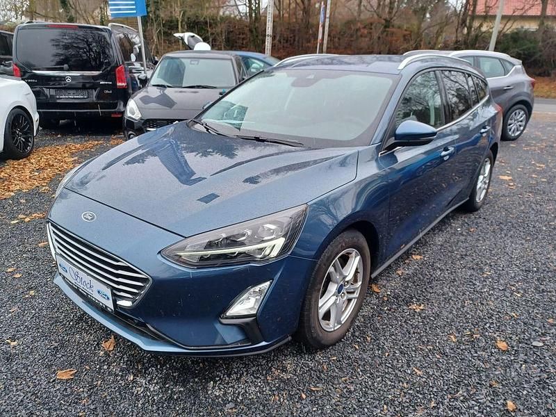 Blau Gebraucht 2021 Ford Focus Kombi | 12.690 € (Fairer Preis) - Bild 1/4