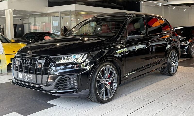 Orcaschwarz metallic Gebraucht 2020 Audi SQ7 Ambiente SUV | 64.850 € (Fairer Preis) - Bild 1/4