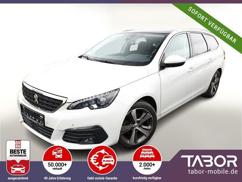 Weiss Gebraucht 2019 Peugeot 308 Allure Kombi | 12.788 € (Fairer Preis) - Bild 1/4
