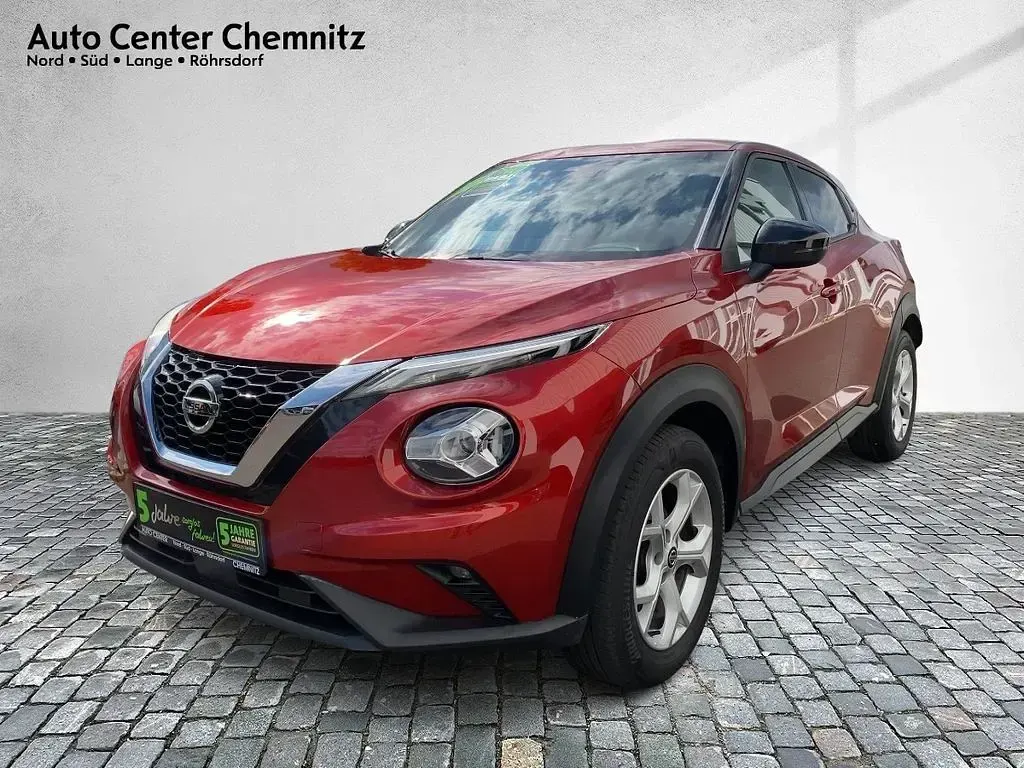 Second-hand Nissan Juke N-Connecta 114 CP (83 kW) 2021 Roșu SUV
