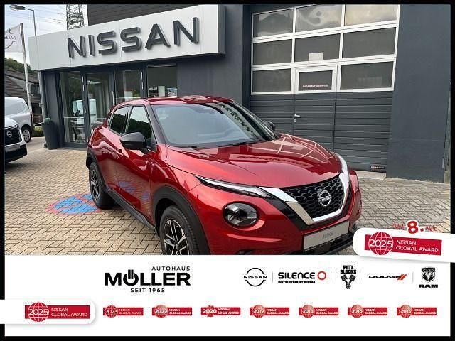 Fuji sunset red Neu 2025 Nissan Juke N-Connecta SUV | 24.490 € (Etwas zu teuer) - Bild 1/4