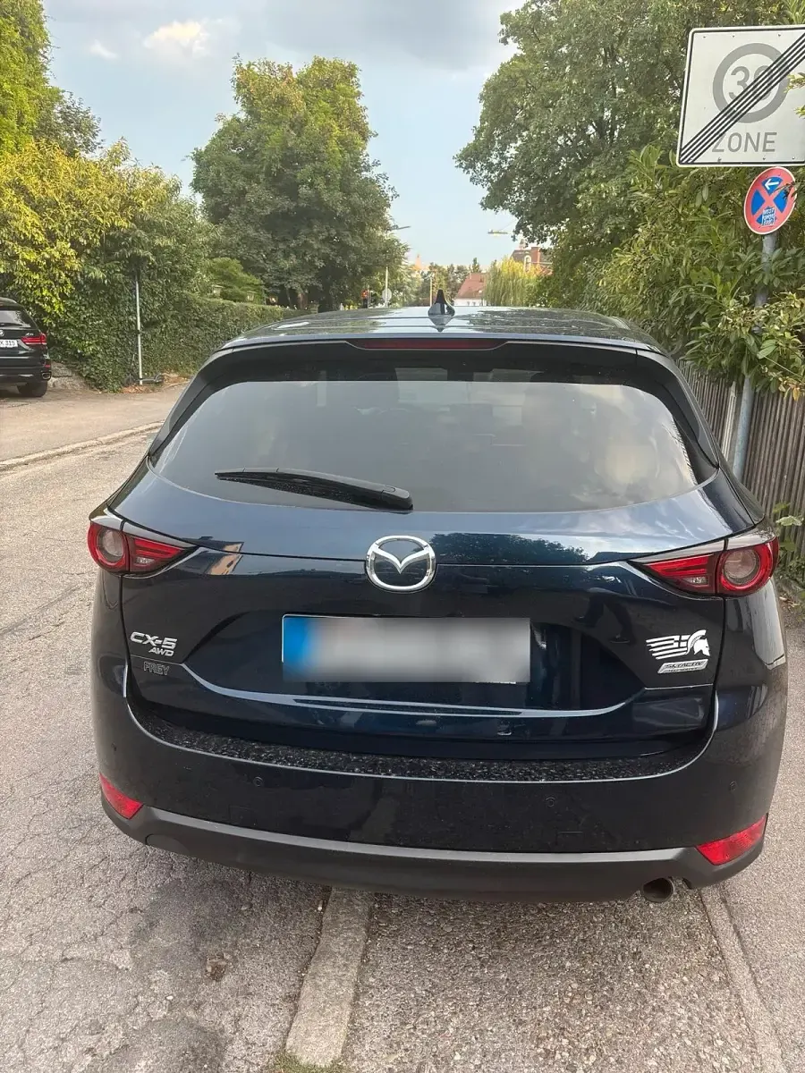 Gebraucht Mazda CX-5 184 PS (135 kW) 2019 Blau SUV