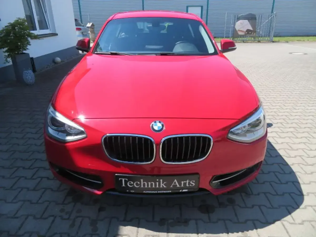 Gebraucht BMW 118 170 PS (125 kW) 2013 Rot Kleinwagen