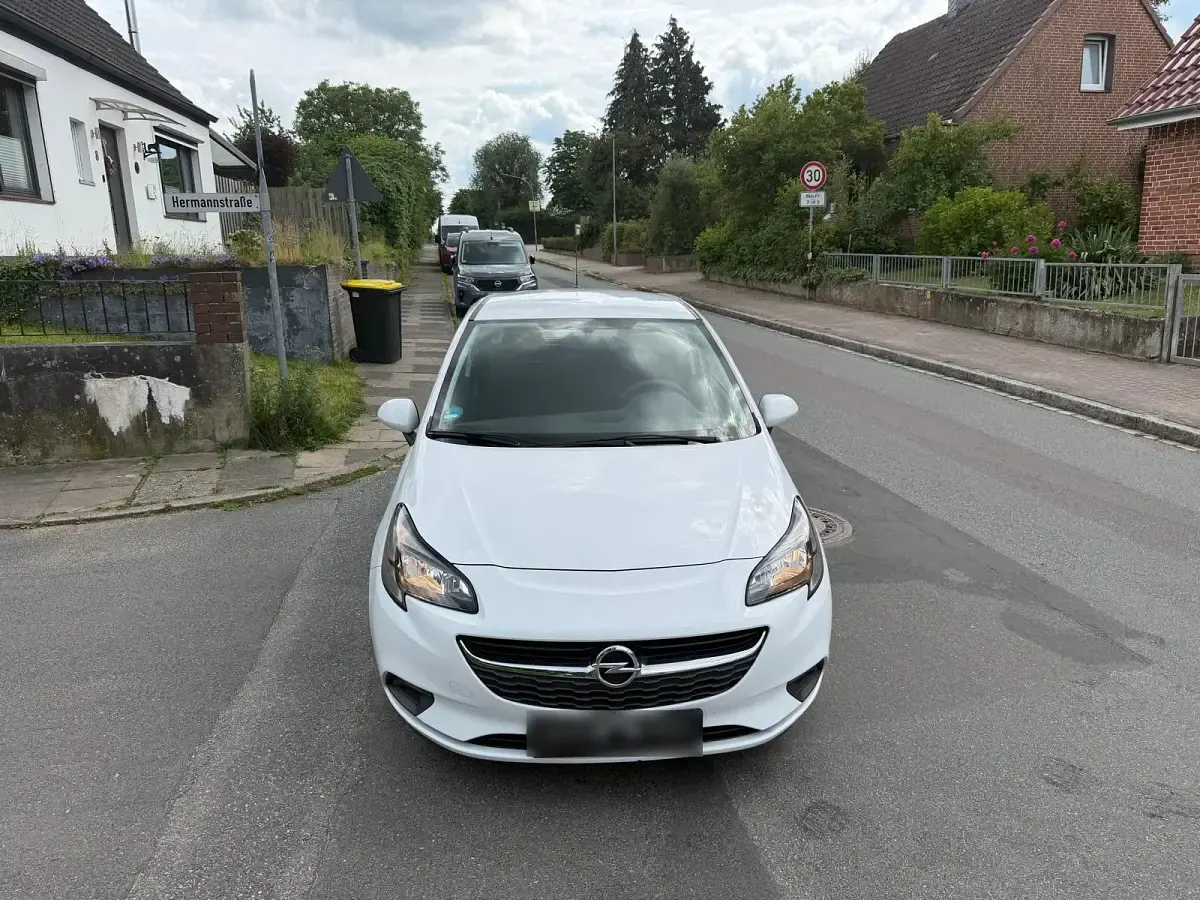 Gebraucht Opel Corsa Active 69 PS (50 kW) 2016 Weiß Kleinwagen