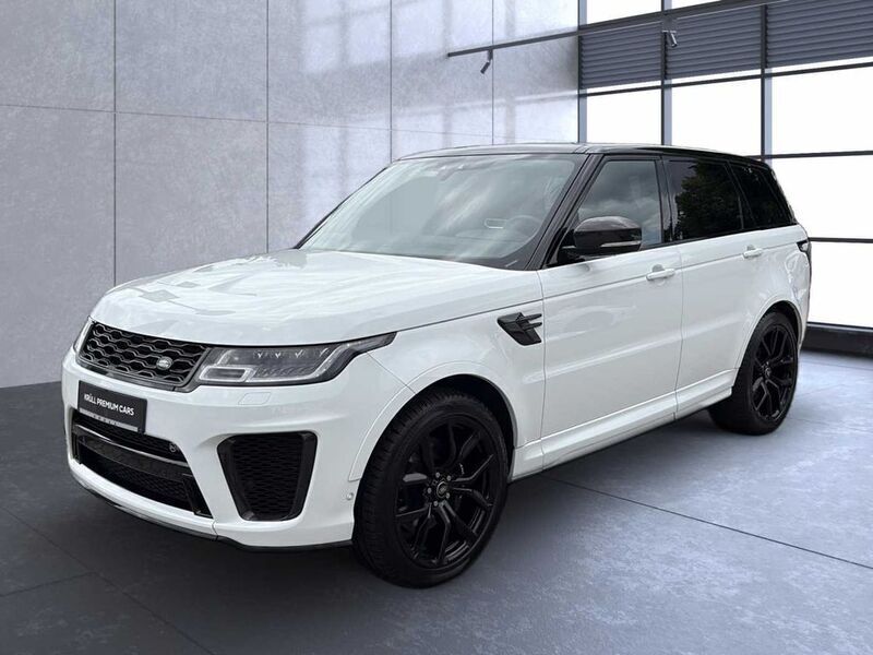 Weiß Gebraucht 2021 Land Rover Range Rover Sport SVR SUV | 77.899 € (Fairer Preis) - Bild 1/4