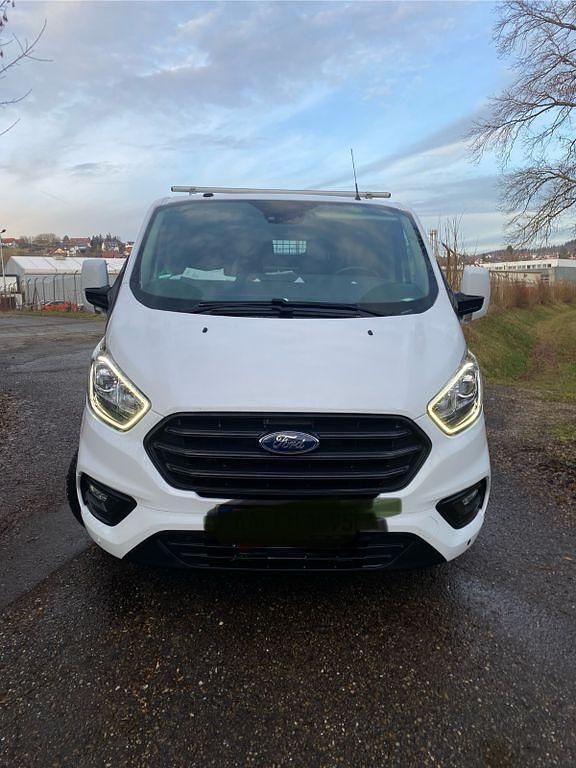 Gebraucht Ford Transit Custom 105 PS (77 kW) 2018 Weiß Van / Kleinbus