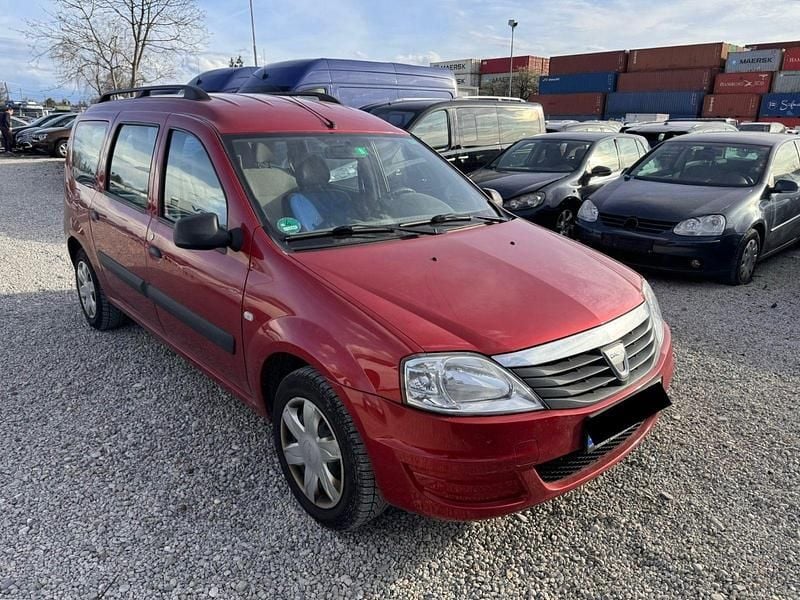 Gebraucht Dacia Logan MCV 75 PS (55 kW) 2011 Rot Kombi