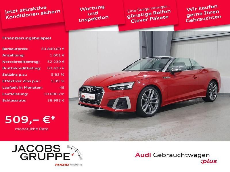 Gebraucht Audi S5 Cabriolet Ambiente 354 PS (260 kW) 2024 Progressivrot metallic Cabrio