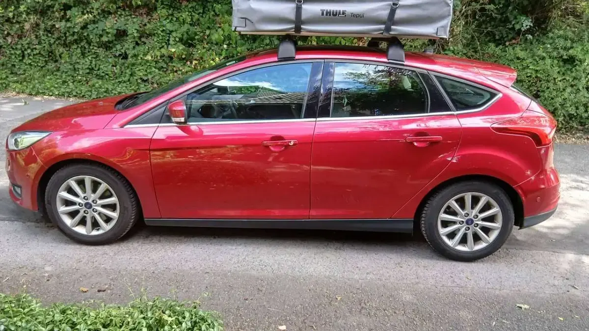 Gebraucht Ford Focus Titanium 150 PS (110 kW) 2016 Rot Limousine