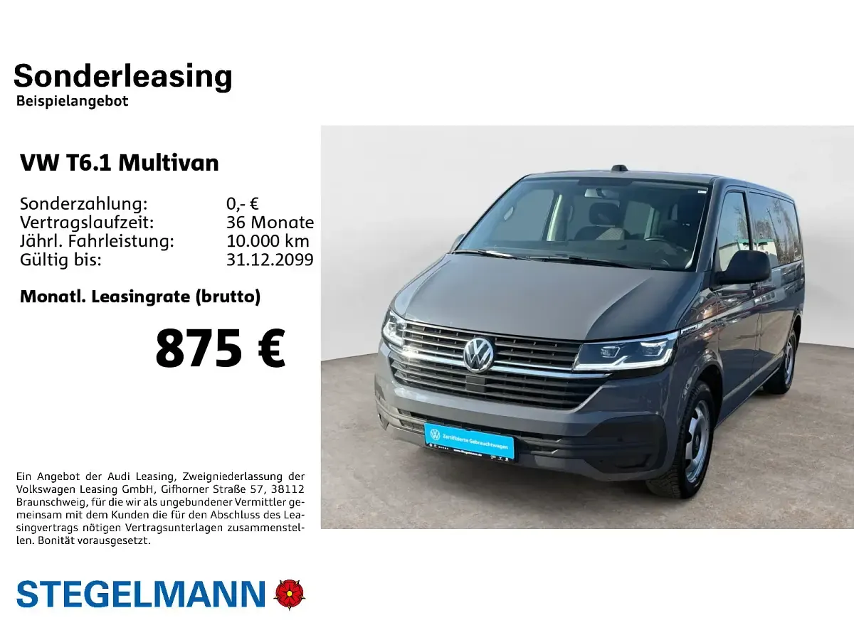 Gebraucht VW Multivan Trendline 150 PS (110 kW) 2021 Van / Kleinbus