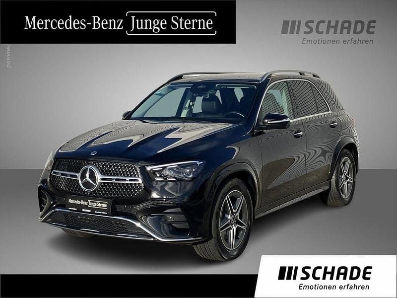 Schwarz Gebraucht 2024 Mercedes GLE300 AMG line SUV | 77.950 € (Teuer) - Bild 1/4
