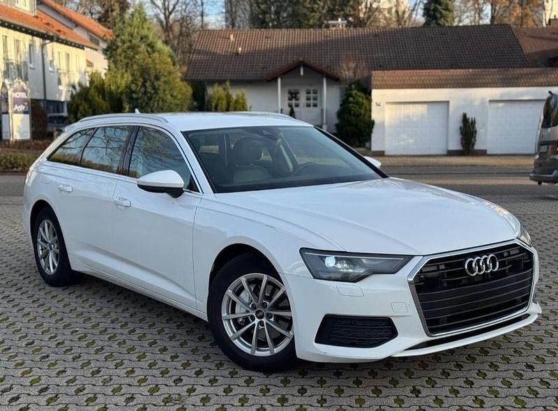 Weiß Gebraucht 2021 Audi A6 Basis Kombi | 15.500 € - Bild 1/4