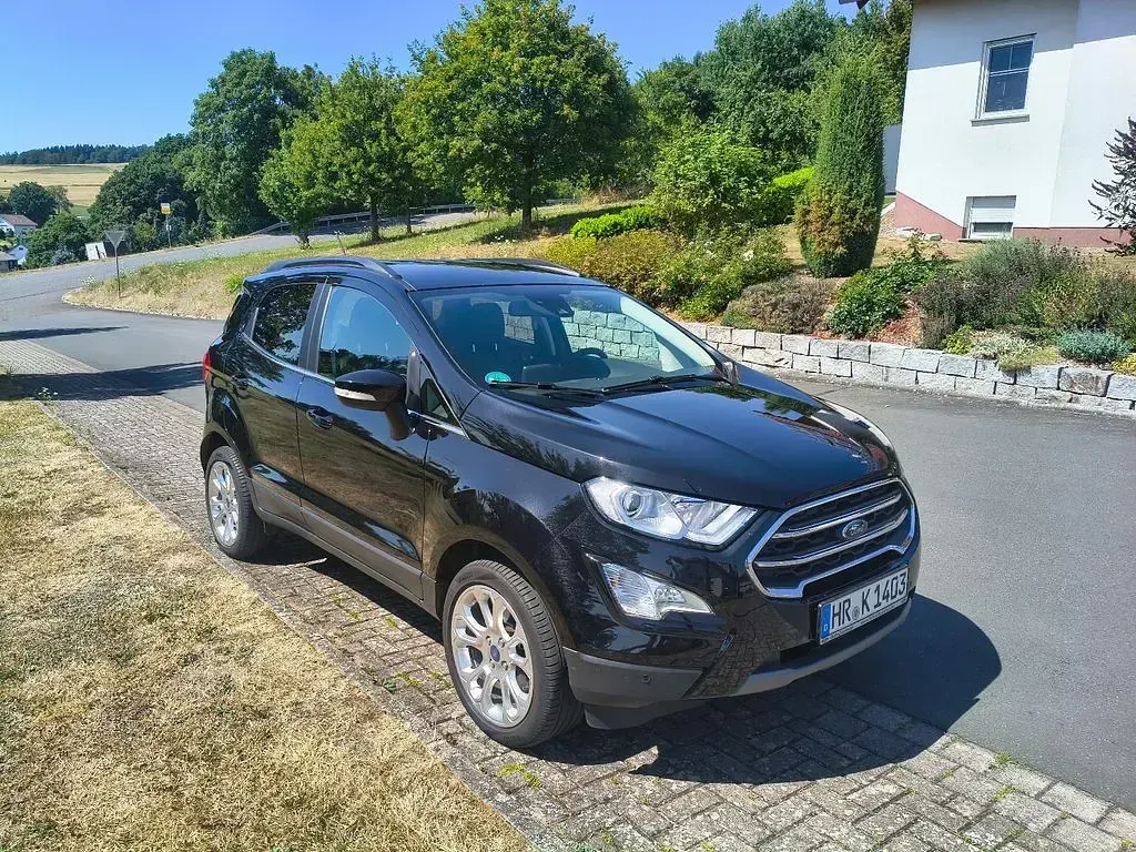 Gebraucht Ford Ecosport Titanium 125 PS (91 kW) 2022 Schwarz SUV