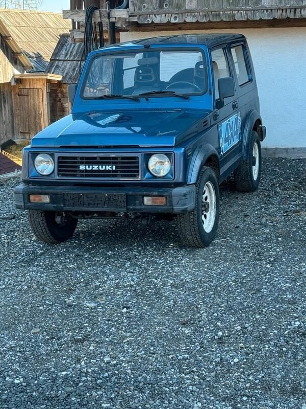 Blau Gebraucht 1988 Suzuki Samurai SUV | 4.200 € - Bild 1/4