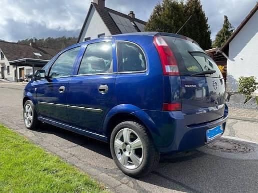 Blau Gebraucht 2004 Opel Meriva Eco Van / Kleinbus | 600 € (Guter Preis) - Bild 1/1