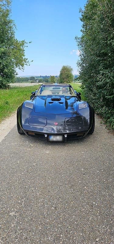 Second-hand Corvette Stingray 230 CP (169 kW) 1976 Negru Cabrio