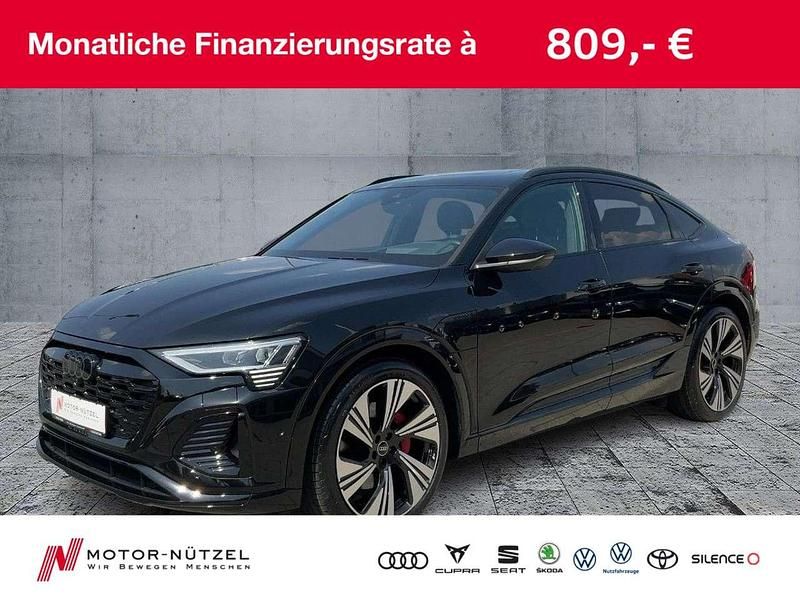 Mythosschwarz metallic Gebraucht 2023 Audi Q8 e-tron S-Line SUV | 60.930 € (Fairer Preis) - Bild 1/4