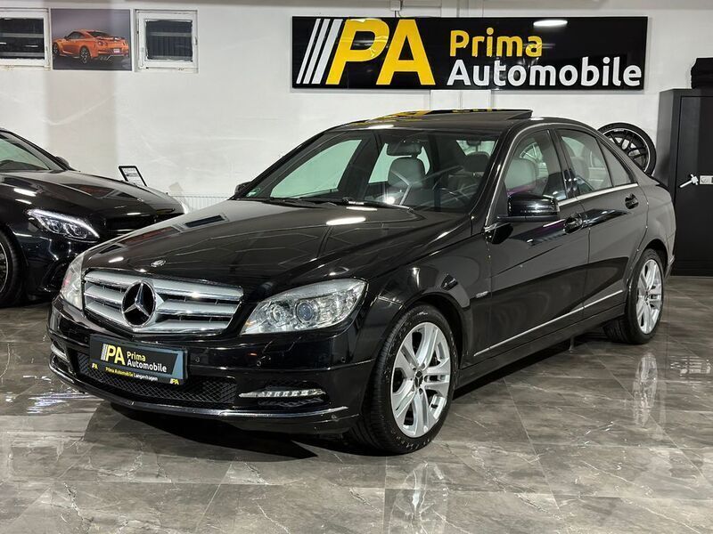 Schwarz Gebraucht 2011 Mercedes C250 Limousine | 7.499 € - Bild 1/4