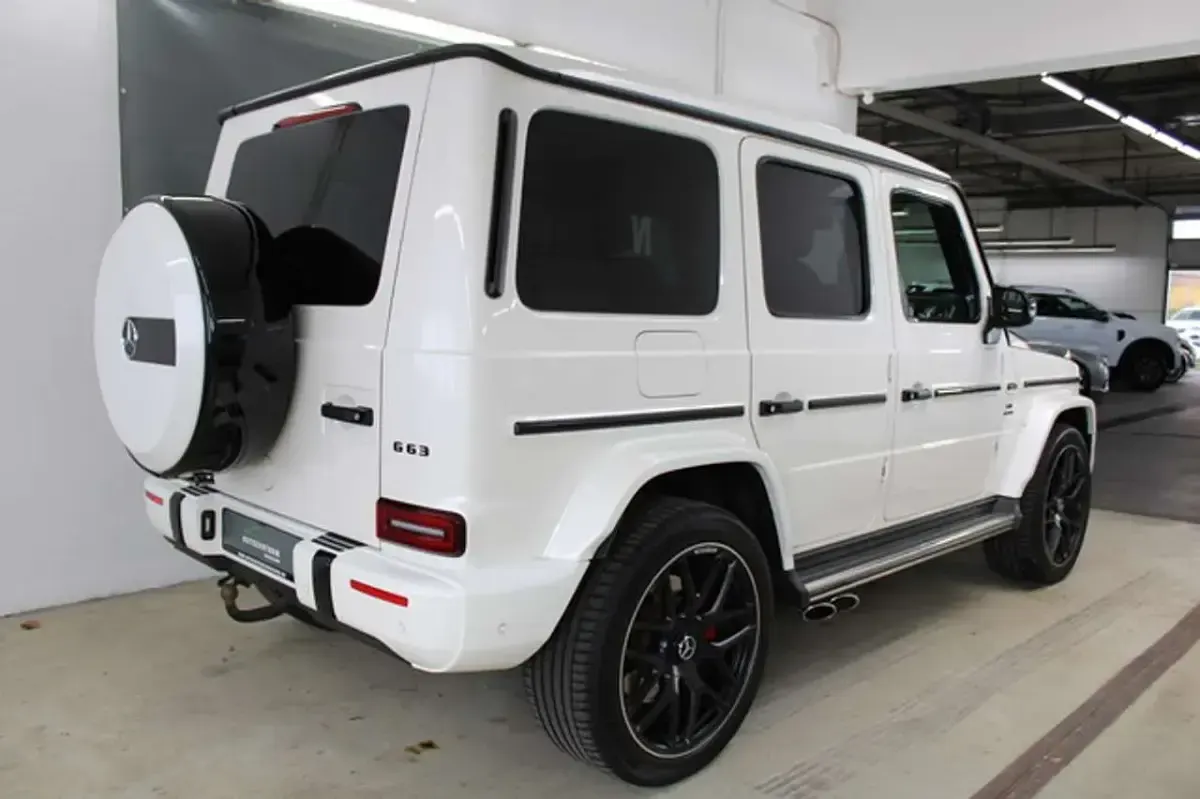 Gebraucht Mercedes G63 AMG AMG 585 PS (430 kW) 2019 Diamantweiß metallic bright SUV