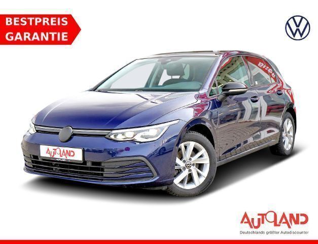 Blau Gebraucht 2020 VW Golf VIII United Limousine | 21.490 € (Fairer Preis) - Bild 1/4