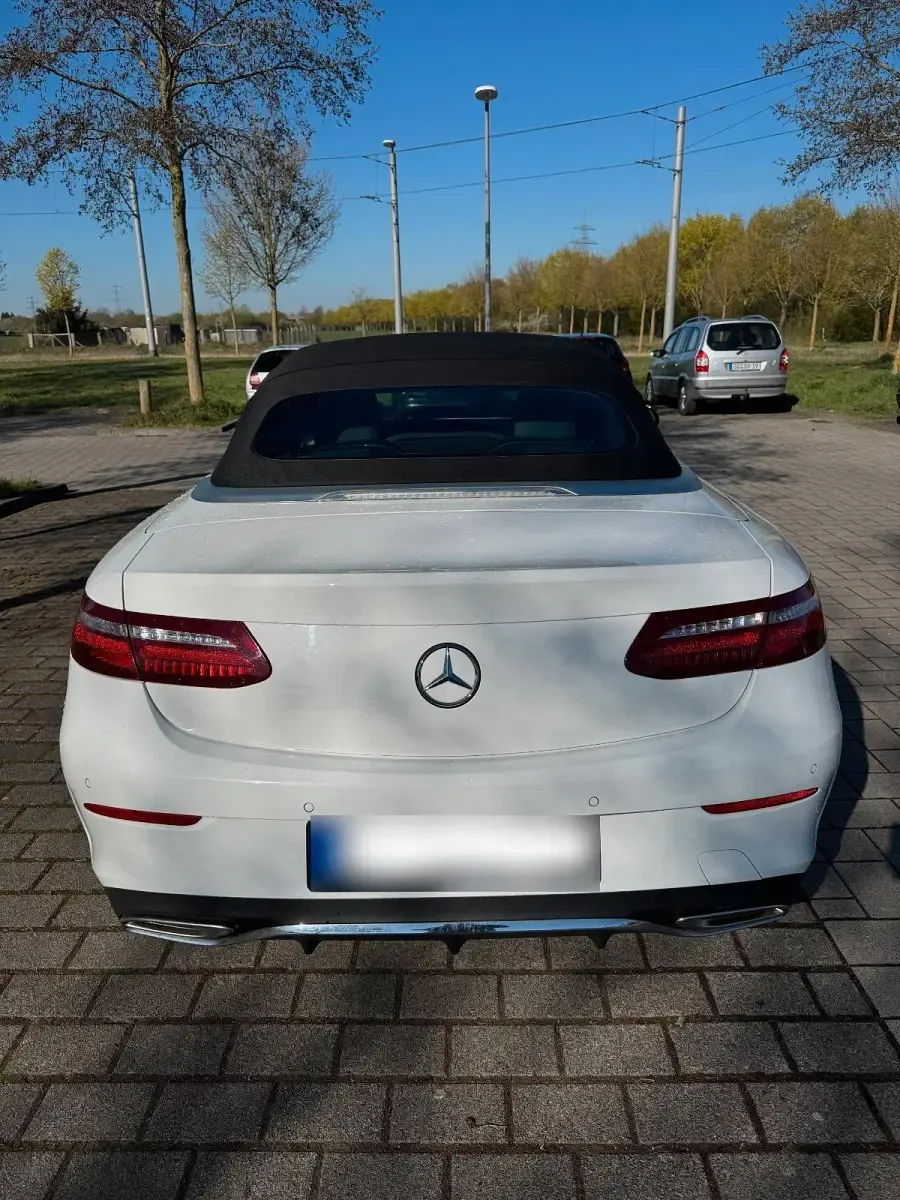 Usado Mercedes E200 184 CV (135 kW) 2018 Blanco Descapotable